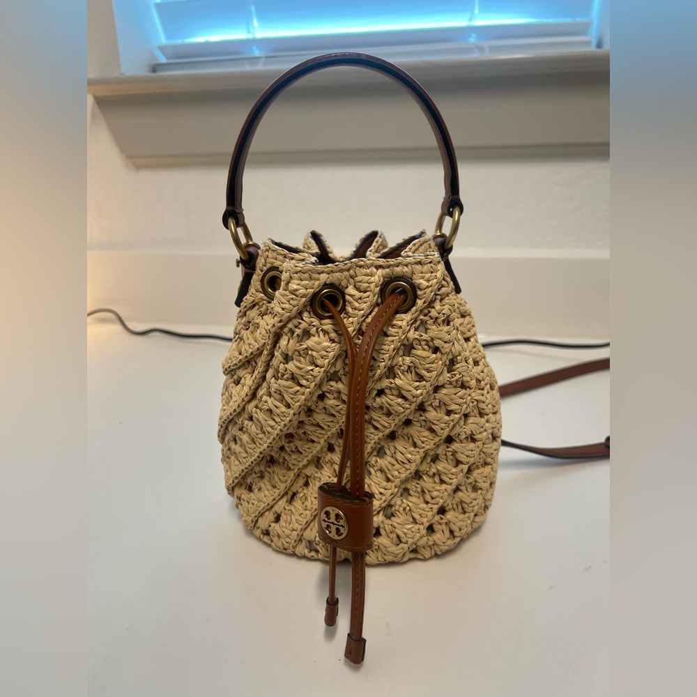 Tory Burch Tan and Brown Mini Bag